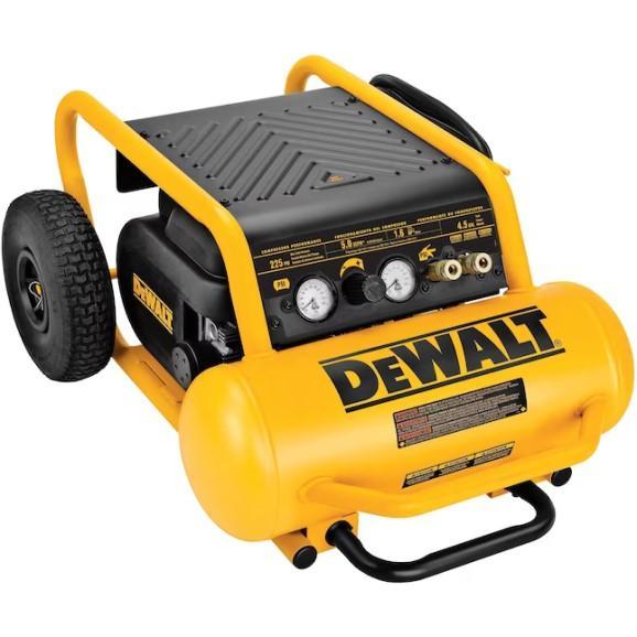 DeWalt Portable Electric Air Compressor, Maytag Laundry Pedestal, Oakham 70" LED Ceiling Fan - MSRP $4,571