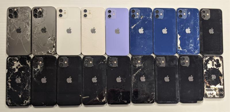 Apple iPhone 12, and iPhone 12 Mini, 34 Units, MSRP $28,540