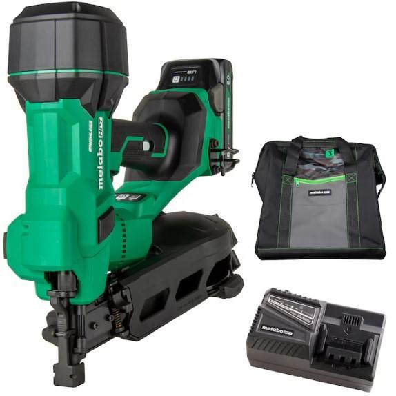 Metabo Roofing Nailer, Fanimation 72" Slinger LED Ceiling Fan, Elkay Kitchen Sink - MSRP $4,074