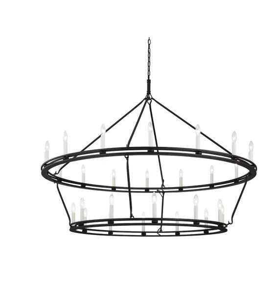 Troy Lighting F6235-TBK Chandelier - MSRP $3,046