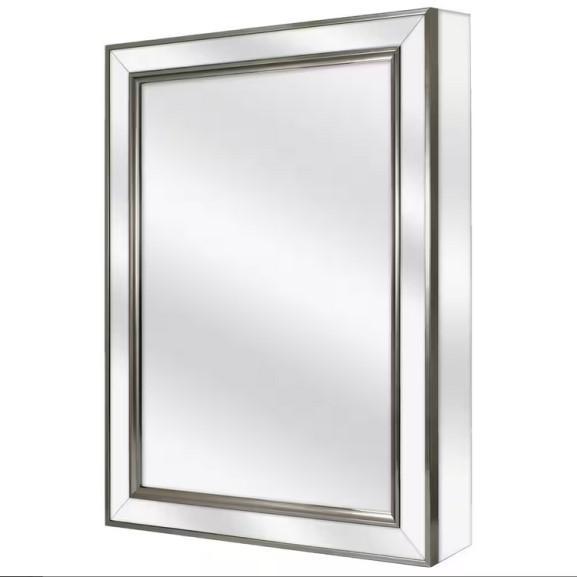 Plumbing - HDC Fog Free 20 in. W x 26 in. H Rectangular Medicine Cabinet with Mirror - Est Retail $6,268- 1plt