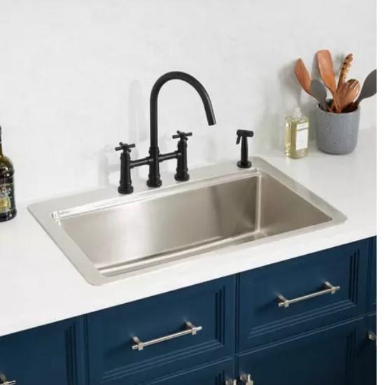 Fixtures - Signature Kitchen Sink, GE Microwave Oven, Kohler Mirror - MSRP $7,749