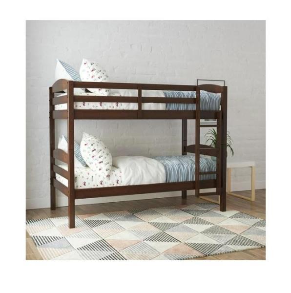 Furniture - Dorel Living Sierra Twin Bunk Bed, BH&G Leighton Wood Twin-Over-Twin Bunk Bed - MSRP $1,812