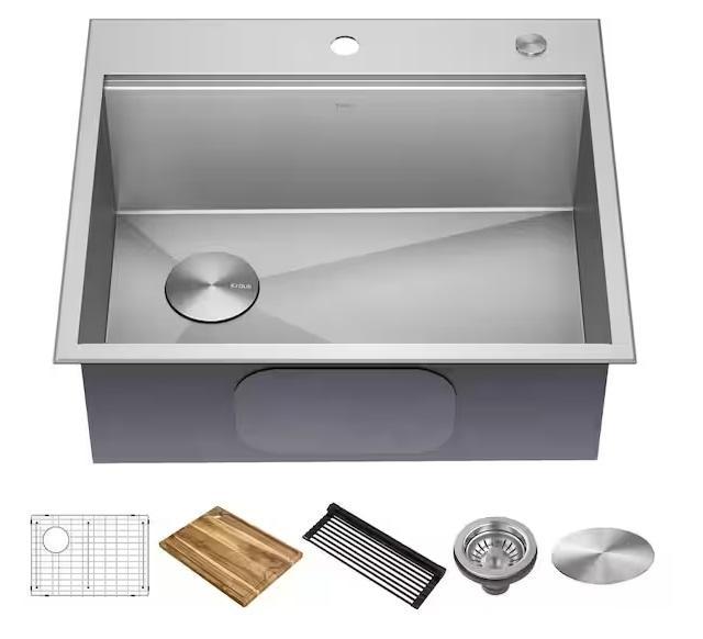 Plumbing - KRAUS, Stelpro, Commercial Electric, RYOBI, Pfister, Glacier Bay, American Standard - Est Retail $4,640