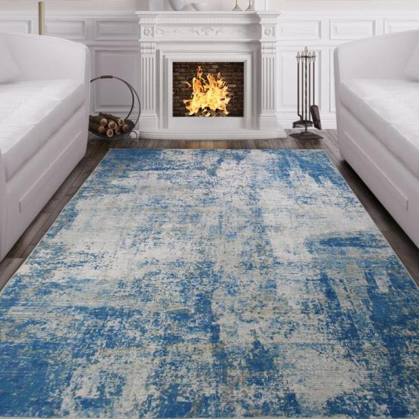 Area Rugs - Zentavio Area Rug, OLANLY Memory Foam Bath Mat, SUOBIA Machine Washable 4X6 ft Area Rug - MSRP $3,168