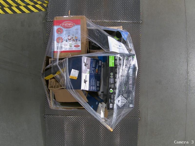Kobalt 40V Push Mower, Ego Handheld Leaf Blower, Tripod Lawn Sprinkler, Black Ethernet Cable, Push Broom - MSRP $4,529