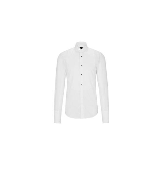 Apparel - BOSS BOSS Plain Slim-Fit Dress Shirt, Faherty Stretch Terry, Vuori, Robert Barakett - Original MSRP $2,382