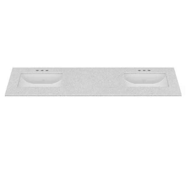 Plumbing - J Collection Double Basin Vanity Sink, Wynnt, HOLDRITE, STRETTA, Glacier Bay, HOME-FLEX - Est Retail $2,284
