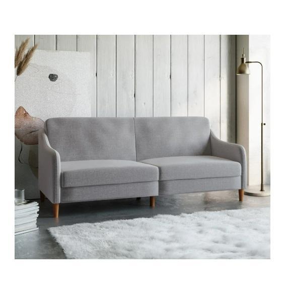 Furniture - Jasper Coil Futon Convertible Sofa/Couch, Queer Eye Fabry Modern Sofa, Kebo Futons - MSRP $1,515