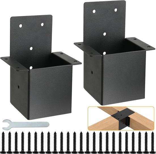 Pergola Rafter Brackets4"x4"(Actual 3.6"x3.6") Post Top - MSRP $59