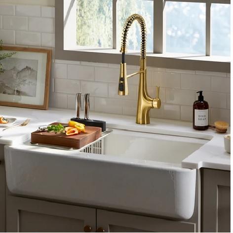 Kohler K-28874-0 Workstation Kitchen Sink - MSRP $1,585