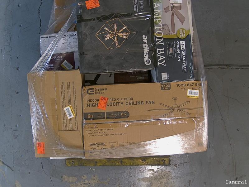 Lighting & Electrical - HDC, Commercial Electric, Capital Lighting, Artika, HALO, Hampton Bay - Est Retail $4,020