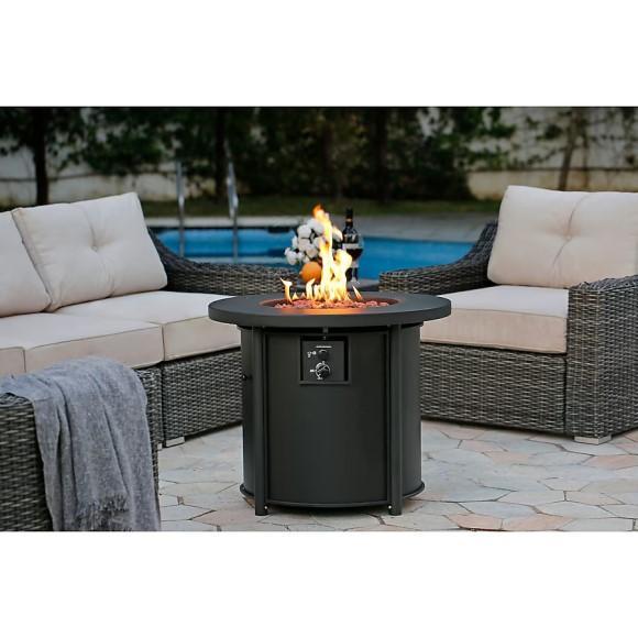 Style Selections Gas Fire Table, Craftsman Backpack Sprayer, Allen & Roth Arc Floor Lamp - MSRP $3,749