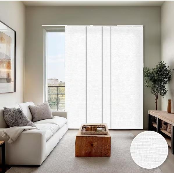 Window Decor - Chicology Panel Track Blinds, HDC, Perfect Lift Window Treatment, EXCLUSIVE HOME - Est Retail $4,731