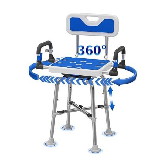 Swive Shower Chair, Nostalgia Retro Breakfast Station, YQable Front Shock Absorber - MSRP $2,210