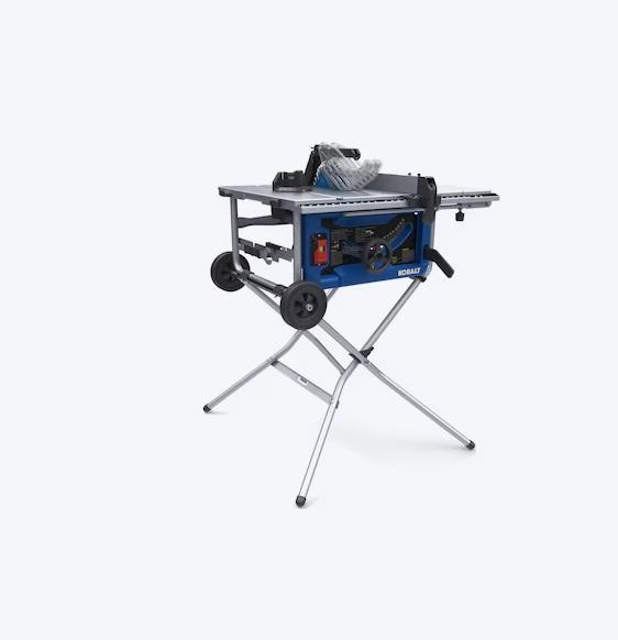 Kobalt 10in 15Amp 120V Portable Jobsite Table Saw, Graco Magnum Project Painter Plus Sprayer, WEBER - MSRP $3,732