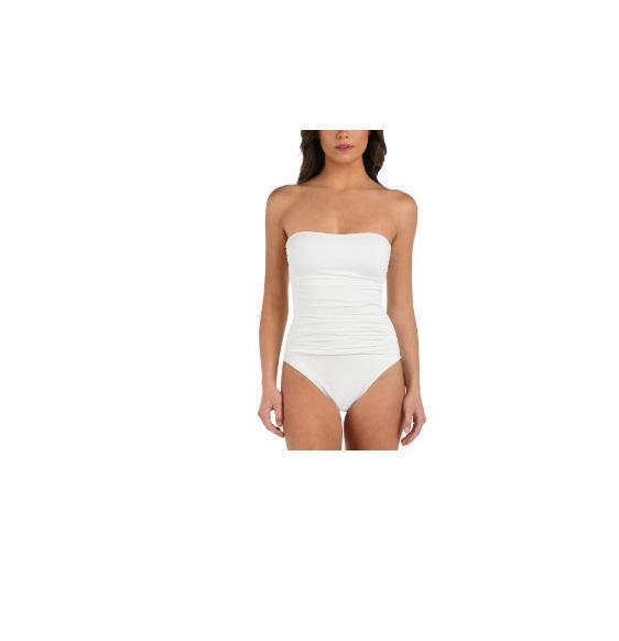 Apparel - La Blanca Island Goddess Shirred Bandeau 1pc Swimsuit, Vuori, Free People, Wacoal - Original MSRP $1,959