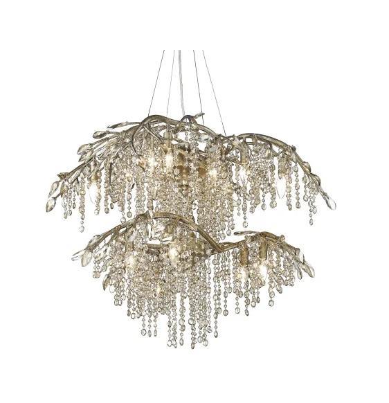 Golden Lighting 9903-18 MG Chandelier - MSRP $4,399
