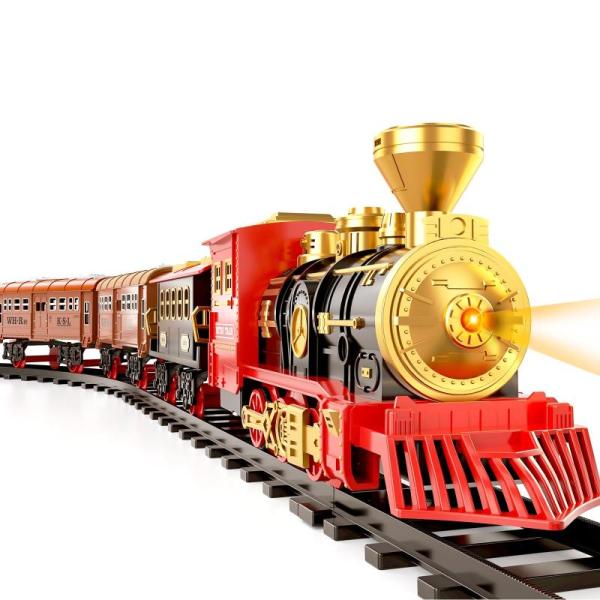 Toys - TEMI Train Set, Hewaii Cat Plush Pillows, Electric Water Gun, Polar Bear Plush - MSRP $1,679