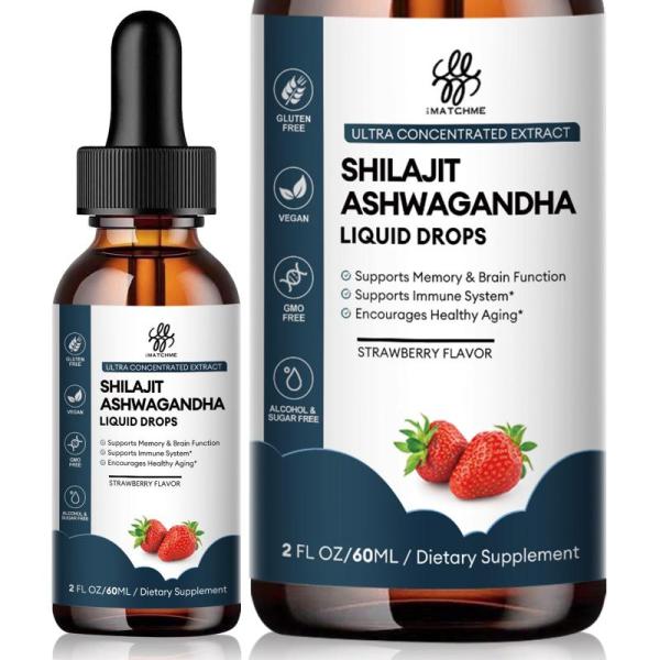 Amazon Clearance - Health & Beauty - iMATCHME Shilajit Liquid Drop with Ashwagandha, Mountable Body Massage Ball Roller - MSRP $1,356