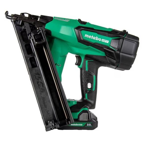 Metabo Cordless Angled Finish Nailer, Craftsman Gas Chainsaw, Project Source Tile Saw - MSRP $3,304