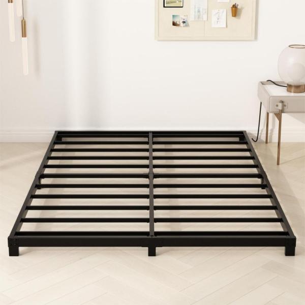 YUSENHEEI 4 Inch Queen Bed Frame Heavy Duty Metal Platform - MSRP $96