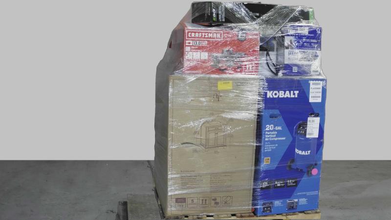 Tools - Kobalt 20 Gal Compresser, Magnum X5 Electric Stationary Airless Paint Sprayer - MSRP $5,873
