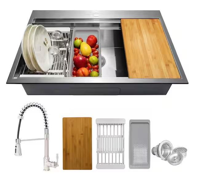 Plumbing - AKDY, HDC, Glacier Bay, CROSLEY FURNITURE, Attop, Artika, ELLO&ALLO, TETOTE, SKYSHALO - Est Retail $5,123