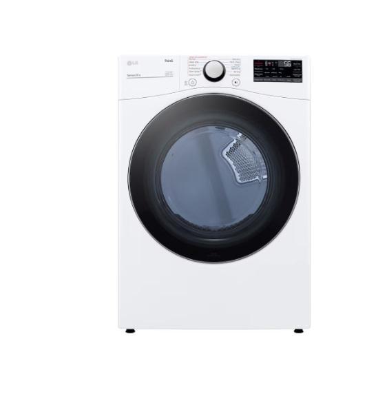 LG Electronics 7.4cu.ft Smart Electric Dryer, DLEX3850W - MSRP $924