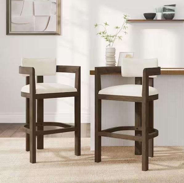 Home Decor - CHRISTOPHER KNIGHT HOME Corlas 30in Bar Stools, Linon Home Decor, Dovelina, FUFU&GAGA - Est Retail $2,134