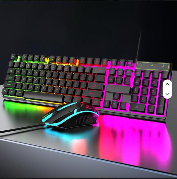 Hot Sale Gaming Keyboard Mouse Combo Backlit USB Wired Teclado