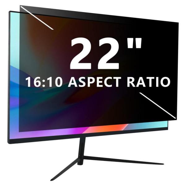 Computer privacy screen 22 inch Removable 1610 Aspect - MSRP $32