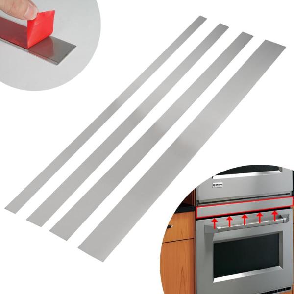 Mineye 304 Brushed Stainless Steel Sheet Gap Filler - MSRP $36
