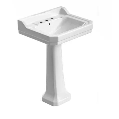 Whitehaus B112L-P-3H - Bathroom Sink - MSRP $560