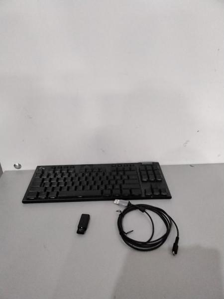 Logitech G915 TKL Lightspeed Wireless Backlit Mechanical Tactile Gaming Keyboard, Carbon - MSRP $135