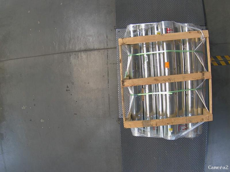 Pallet of Master Flow 7inx5ft Round Metal Duct Pipes - Est Retail $4,128