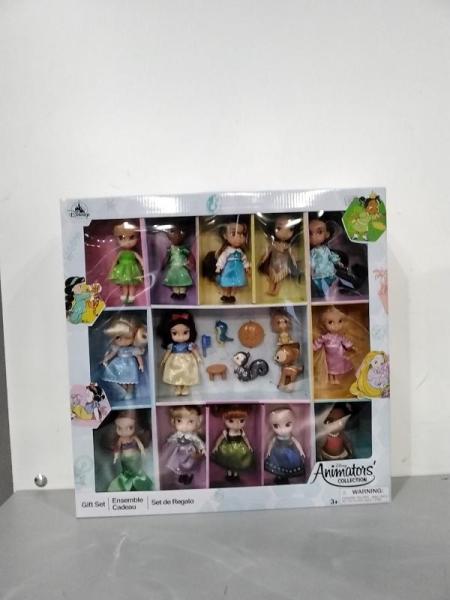 Disney 5'' Animators Collection Mini Doll Gift Set - Est Retail $119