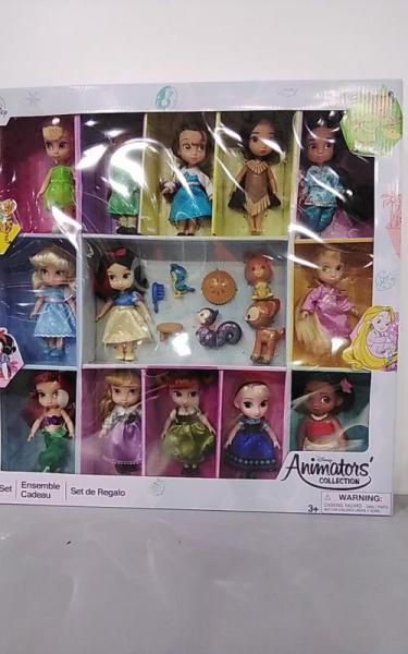 Disney 5'' Animators Collection Mini Doll Gift Set - Est Retail $119