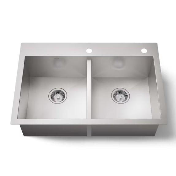 Kohler Decree Stainless Steel Kitchen Sink, Metabo Framing Nailer, Kobalt Drill Press - MSRP $3,827