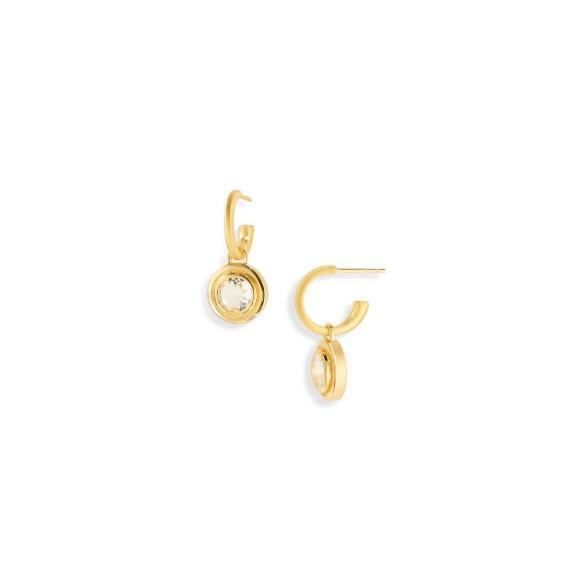 Jewelry - Dean Davidson Signet 2-in-1 Charm Huggie Hoop Earrings, Baublebar Lucy Hoop Earrings - Original MSRP $1,797