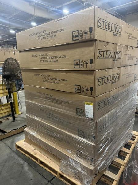 Sterling Tub/Shower Wall Sets - MSRP $13,125