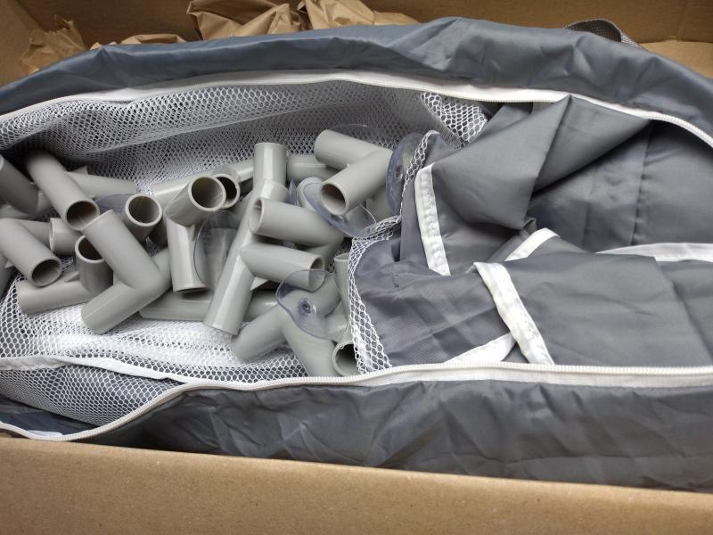 TODALE Baby Playpen 5050 Gray Playpen for Babies - MSRP $42