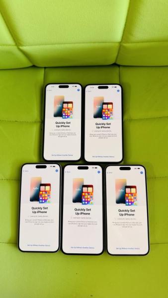 Apple iPhone 15 Pro Max 256GB, 8 units, MSRP: $8,750
