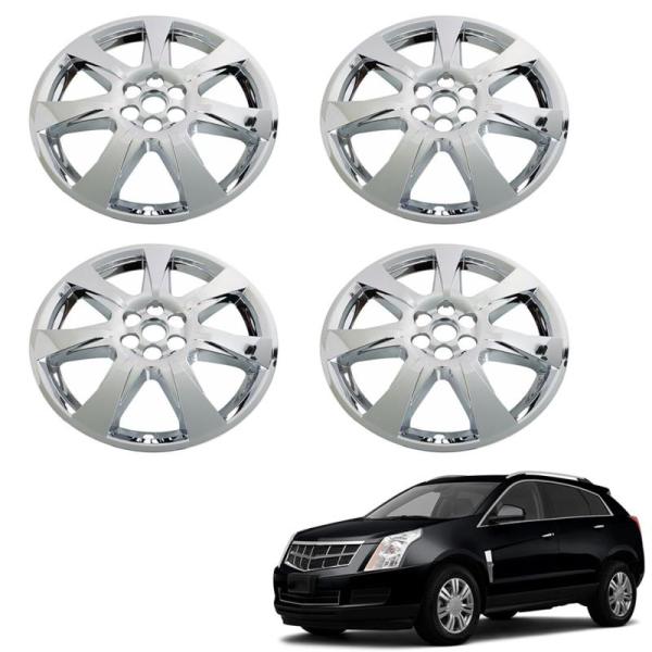 labwork 4pcs Chrome Wheel Cover Hub Caps Rim Cover - MSRP $158