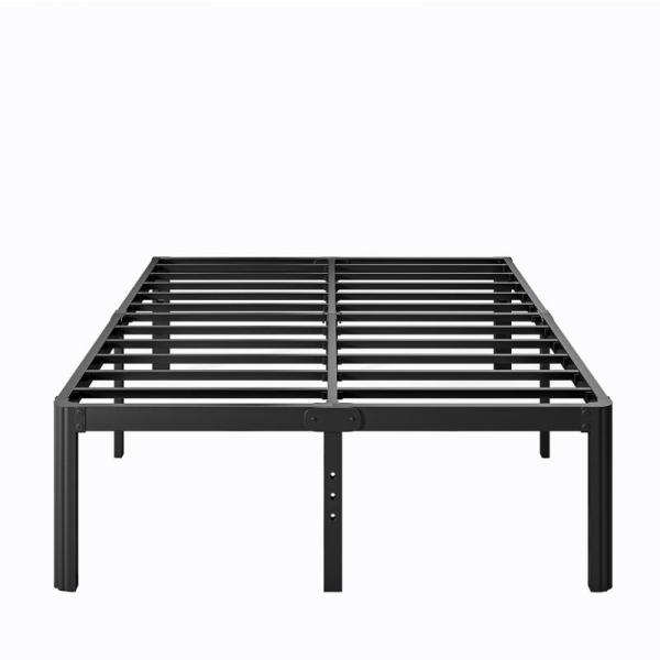 LAKKURI 18 Inch High Full Size Bed Frame No Box Spring - MSRP $55