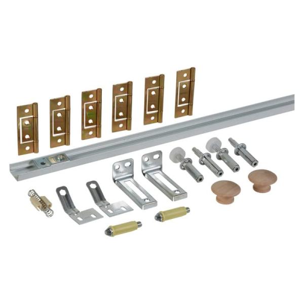 National Hardware N343-723 Complete Bi-fold Door Repair Brackets - MSRP $31