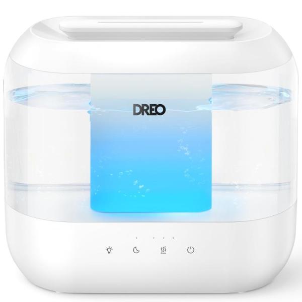 Dreo Humidifiers for Bedroom Top Fill 4L Supersized Cool - MSRP $36