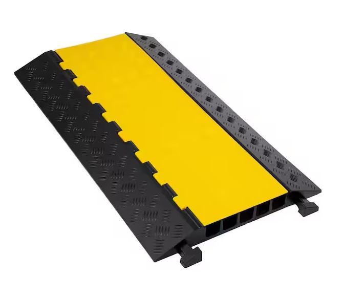 VEVOR 35inx20inx2in Clamshell Cable Organizer 5-Channel Speed Bump 88,184lbs Load Cable Ramps - Est Retail $1,133
