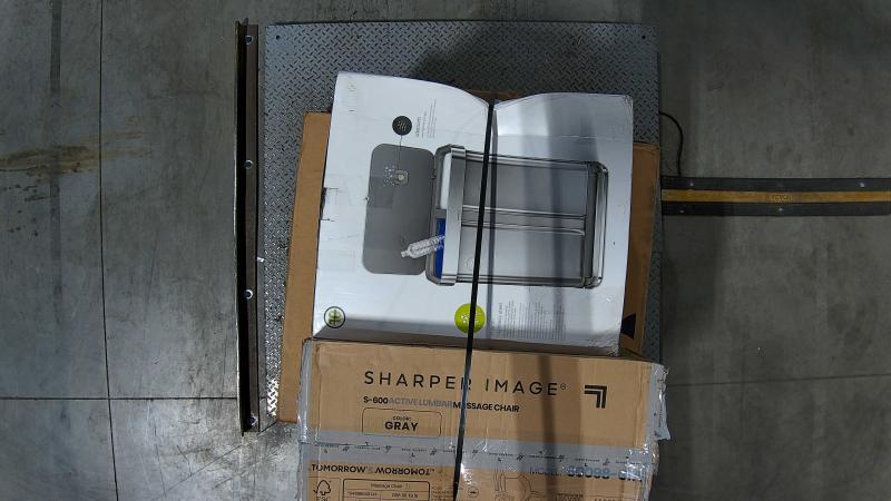General Merch - Sharper Image Massage Chair, La-Z-Boy Colston Desk Chair, Simplehuman Step Trash Can - MSRP $3,993