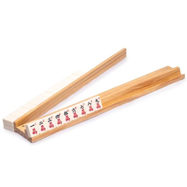 Yellow Mountain Imports 18-Inch Natural Pine Wooden Mahjong - MSRP $51